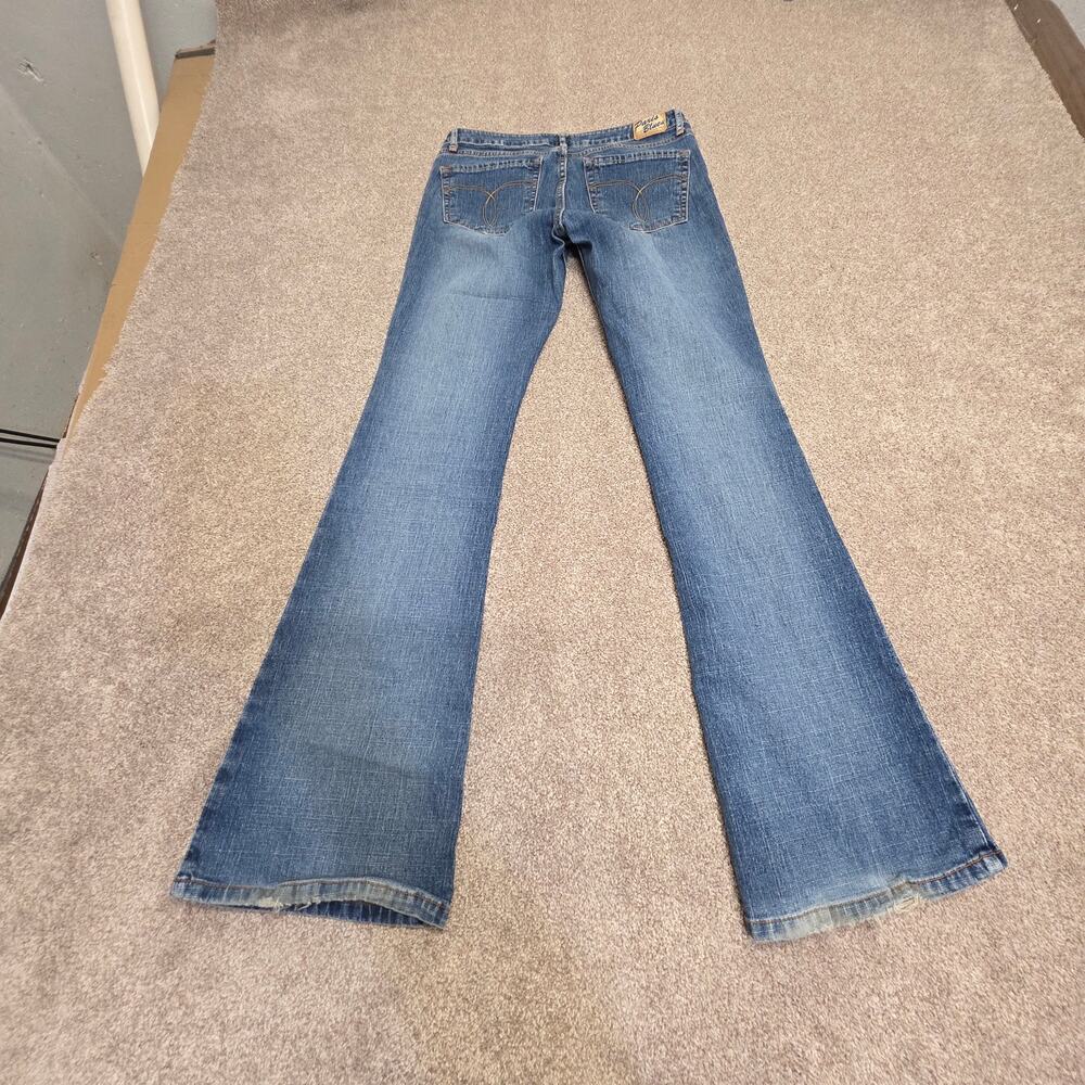 Paris Blues Sexenate Low Rise Flare Jeans Women's Size 7 Medium Wash Y2K Bootcut